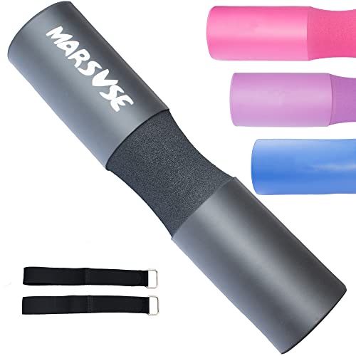 Barbell Pad Squat Pad Hip Thrust Pad Foam Sponge Pad for Squats, Lunges and Hip Thrusts,Provides Relief To Neck and Shoulders While Training,Suitable for The Use In The Gym(black)