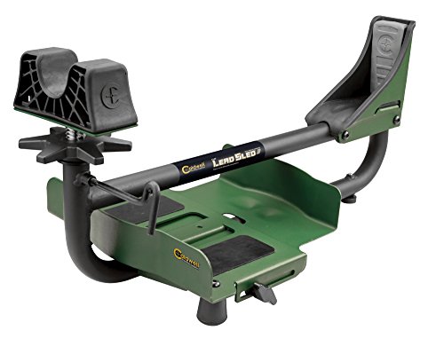 Caldwell Lead Sled 3 Adjustable Ambidextrous Recoil Reducing Rifle Shooting Rest with Elevation Adjustments for Range and Shooting Stability