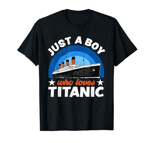 For Boys who just love the RMS Titanic T-Shirt