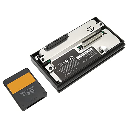 PS2 S ATA Network Adapter, Free McBoot with 64MB FMCBV1.966 Memory Card, Plug and Play, Supports up to 2TB S ATA HDD, Prevents Interference, for PS2 Almost All Versions