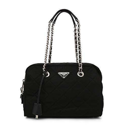 Prada Women's Black Tessuto Nylon Handbag 1BB903