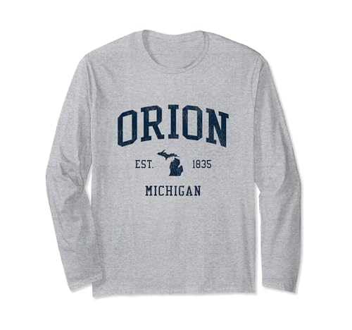 Orion MI Vintage Athletic Sports JSN1 Long Sleeve T-Shirt