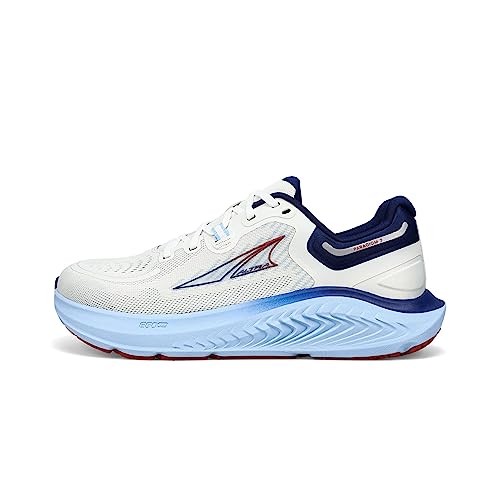 ALTRA Women's Paradigm 7 Road Running Shoe White/Blue