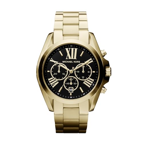 Michael Kors Bradshaw Chronograph Gold-Tone Stainless Steel Women's Watch (Model: MK5739)