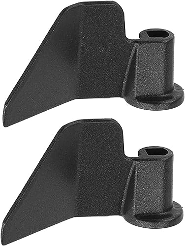 2 Pack Breadmaker Paddle,Bread Maker Blade Made of Non-Stick Coating and Aluminum Alloy, Replacement Parts for Breadmaker Machine Kitchen Appliance Parts Stirring Paddle, Black