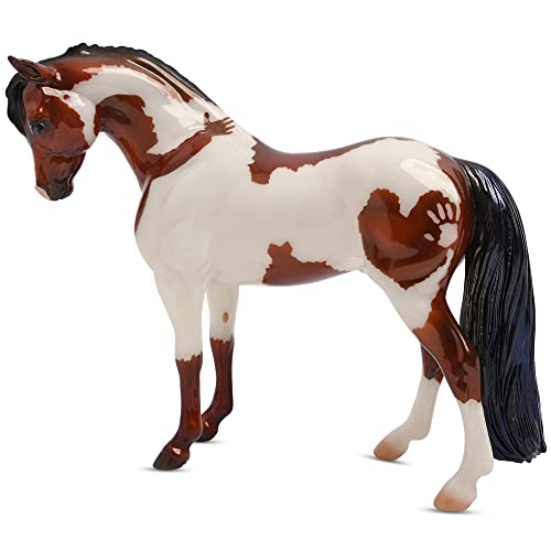 Breyer Horses Horse of The Year | Hope | Horse Toy | Special Edition - Benefiting Path International | 8' x 6' | Model #62123 Brown & White