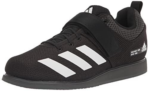 adidas Unisex Powerlift 5 Cross Trainer, Core Black/FTWR White/Grey Six, 10 US Men