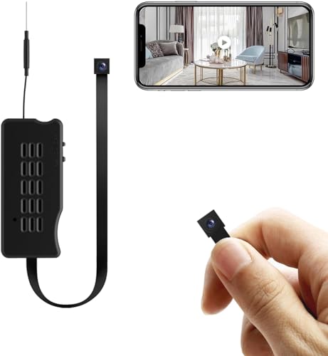 LIBREFLY HD 1080P Mini Hidden Camera DIY Module Tiny Spy Camera Wireless WiFi Small Nanny Cam Smart Home Surveillance Equipment for Indoor Security