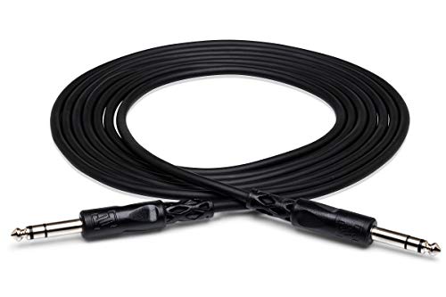 Hosa CSS-110 1/4' TRS to 1/4' TRS Balanced Interconnect Cable, 10 Feet