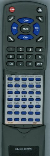 Replacement Remote Control for Jensen VM9213, VM9313, VM9413, 30702910, 30713610