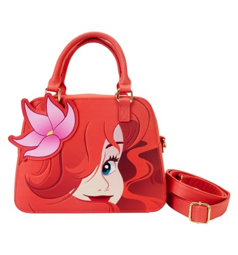 Loungefly Disney Little Mermaid 35th Anniversary Ariel Cosplay Crossbody Bag