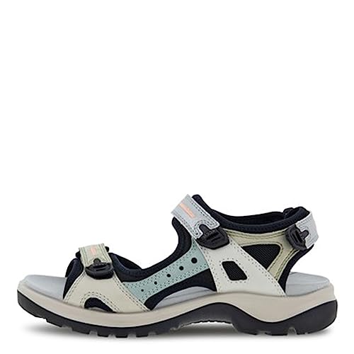 ECCO Women's Yucatan Multicolor Sport Sandal, SAGE Nubuck, 8-8.5