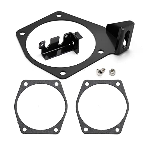 4-Bolt Throttle Cable Bracket Replacement for LS LSX LS1 LS2 LS3 LS6 LS7 Intakes 92MM-102MM LS Throttle Cable Bracket