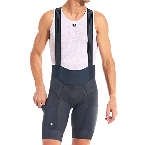 Giordana Men's FR-C Pro Cargo Cycling Bib Short, Dark Grey, L