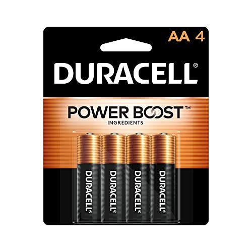 Duracell Alkaline Powerboost AA4 Battery, 4 Count