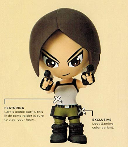 Loot Crate Tomb Raider Lara Croft Figure Gaming July 2016 Exclusive