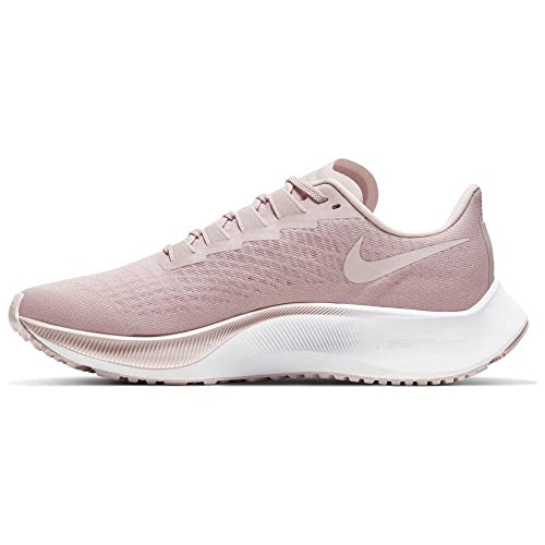 Nike Women's Air Zoom Pegasus 37 Shoes, Champagne Barely Rose White, 8.5 Narrow