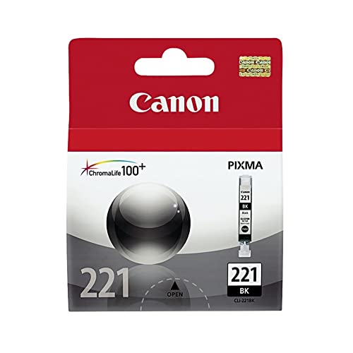 Canon CLI-221 Black Ink Tank Compatible to MP980, MP560, MP620, MP640, MP990, MX860, MX870, iP4600, iP3600, iP4700