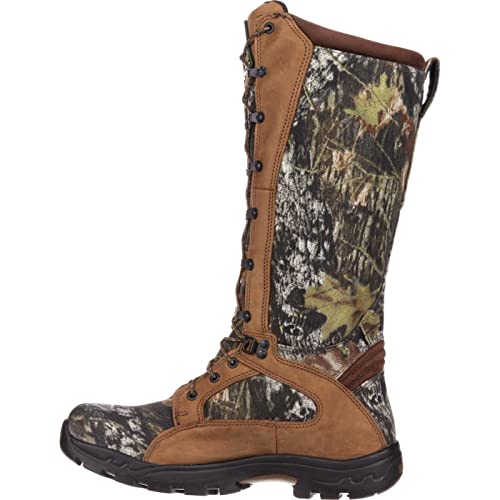 Rocky mens Rocky Waterproof Snakeproof Hunting Knee High Boot, Mossy Oak Breakup, 10 US