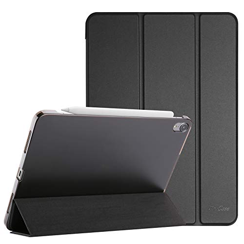ProCase Smart Case for iPad Air 5th Generation 2022 / iPad Air 4th 2020, 10.9” Cover for iPad Air 5 A2589 A2591 A2588/ Air 4 A2316 A2324 -Black