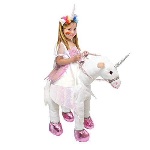 Jason Party Kids Unicorn Ride On Costume T-Rex Dragon Animal Halloween Cosplay - Unicorn-M