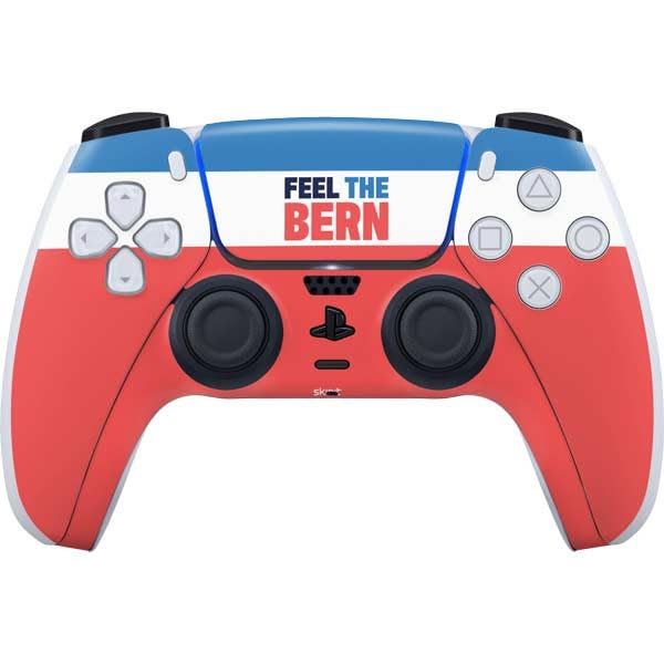 Skinit Decal Gaming Skin Compatible with PS5 Controller - Feel The Bern Design