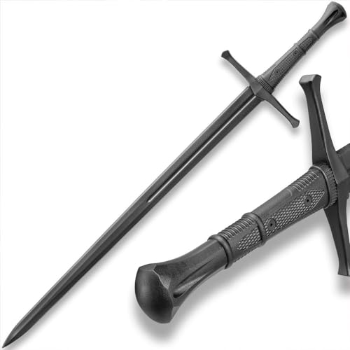 Honshu Polypropylene Bokken Training Sword - Broadsword | 43 1/2' Blunt Longsword | Practice Swords for Sparring | Balanced & Weighted for Real Feel | Virtually Indestructible | Great for Cosplay