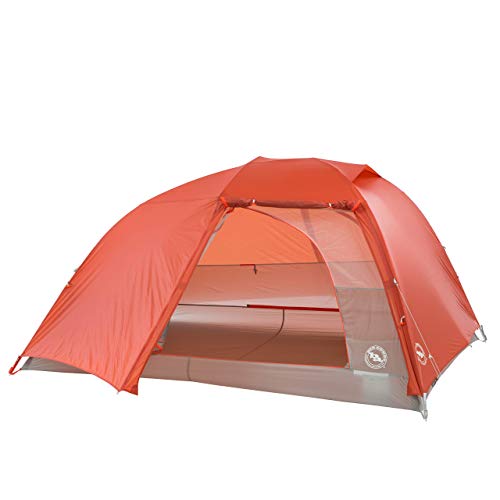 Big Agnes Copper Spur HV UL Backpacking Tent, 3 Person (Orange)