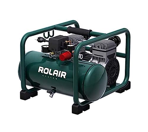 Rolair Hand Carry Portable 2HP Air Compressor Rolair JC20 Super Quiet 70dB 115 Volt