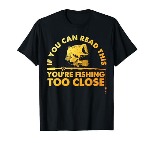 Funny Fishing Design For Men Women Kids Bass Fishing Lover T-Shirt