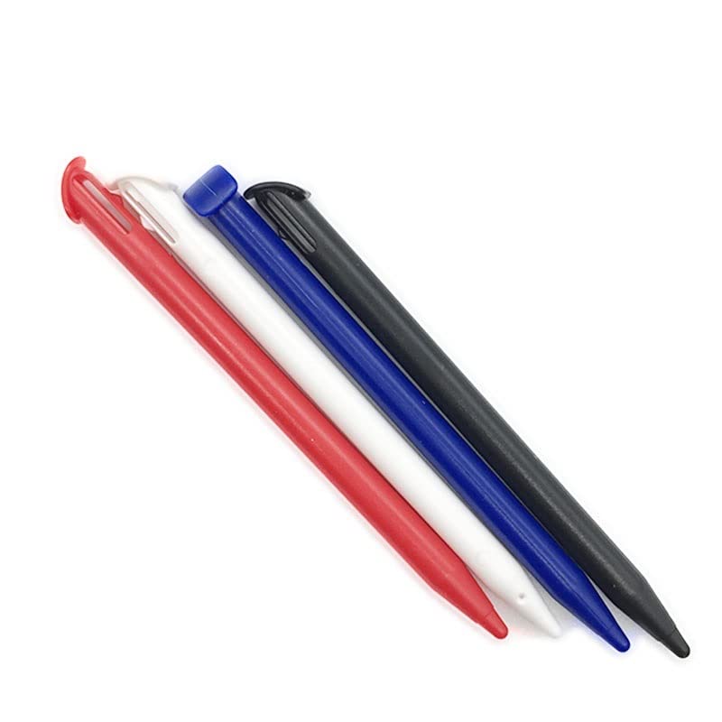 [Video Game Parts] 12PCS New Black White Red Blue Touch Pen Stylus for Nintendo New 3DS LL / 3DS XL 2015 [Replace] (Color : Mixed Color)