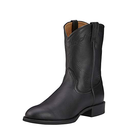 Ariat Mens Heritage Roper Western Boot Black 8.5