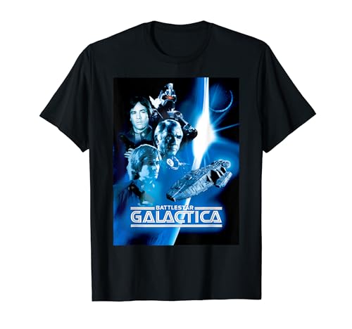 Battlestar Galactica Blue Hue Classic Poster T-Shirt