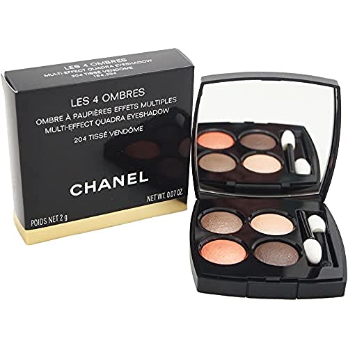 Chanel Les 4 Ombres Multi-effect Quadra Eyeshadow No. 204 Tisse Vendome for Women, 0.04 Ounce
