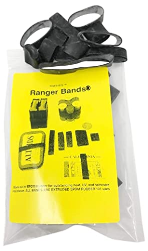 Ranger Bands 35 Count Mixed Count Made from EPDM Rubber for Survival and Strapping Gear Made in The USA