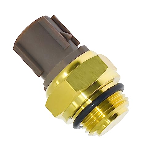 BELOMI Radiator Coolant Fan Switch, Water Temperature Sensor, 37760-P00-003/4 Switch Coolant Temperature Sensor, Replacement CL Integra RSX TL, Civic CR-V Odyssey, Auto Interior Accessories