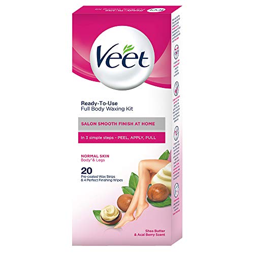 Veet Full Body Waxing Kit - Normal Skin (Pack of 1)