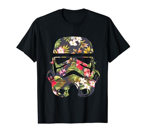 Star Wars Tropical Stormtrooper Floral Print Disney+ T-Shirt