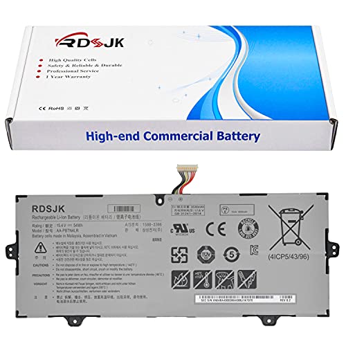 AA-PBTN4LR Laptop Battery for Samsung 9 Pro NP940X3M NP940X3M-K01US NP940X3M-K02US NP940X3N NP940X3N-K01 NP940X5M NP940X5M-X01US NP940X5N NP940X5N-X01US NT930SBE NT950SBE NT950SBV Series 15.4V 54Wh