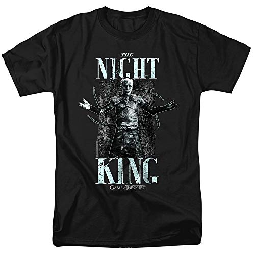 Game of Thrones Hodor Unisex Adult T-Shirt, Black, Large