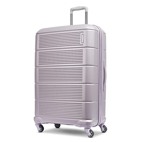 American Tourister Stratum 2.0 Expandable Hardside Luggage with Spinner Wheels, 28' SPINNER, Purple Haze