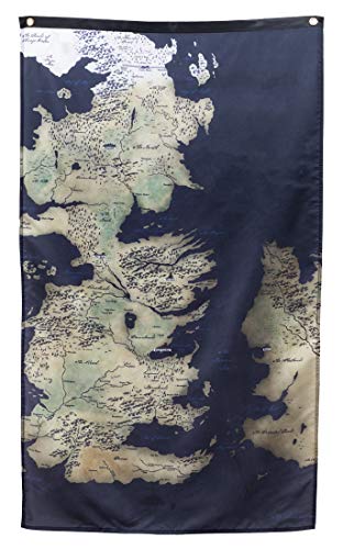 Game of Thrones Wall Banner (30' by 50') (Westeros Map)