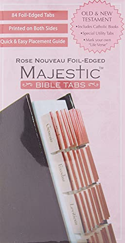 Majestic Rose Nouveau Bible Tabs (Majestic Bible)
