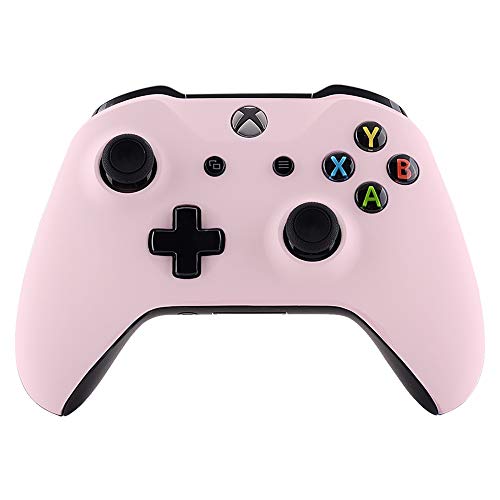 eXtremeRate Replacement Front Housing Shell for Xbox One S/X Controller, Cherry Blossoms Pink Custom Kit Faceplate Cover Case for Xbox Wireless Controller (Model 1708) - Controller NOT Included