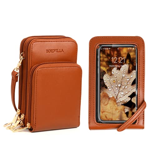 Touch Screen Crossbody Bag Phone Purse RFID Wallet Lightweight Travel Handbags