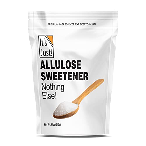 It's Just - Allulose, Sugar Substitute, Keto Friendly Sweetener, Non-Glycemic, Non-GMO (11oz)