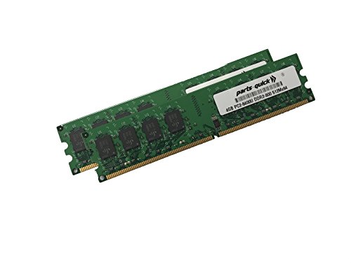 parts-quick 8GB (2 X 4GB) Memory for MSI Motherboard G41M4-L DDR2 800MHz PC2-6400 240 pin Desktop DIMM RAM