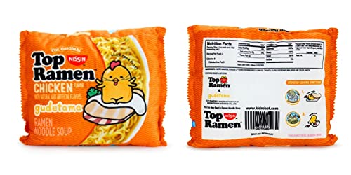 Kidrobot Nissin Top Ramen x Gudetama 16 inch Crinkle Plush Officially Licensed