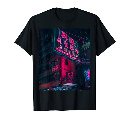 Cyberpunk Clothing, Hong Kong Cyberpunk Cyberpunk Streetwear T-Shirt