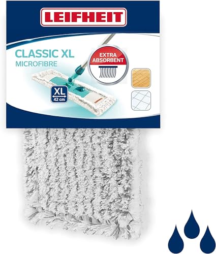 Leifheit 55211 Classic Broom Cover, XL, Blue